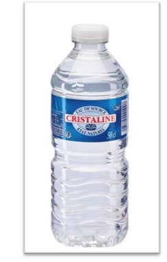 Eau minérale Cristaline 50cl